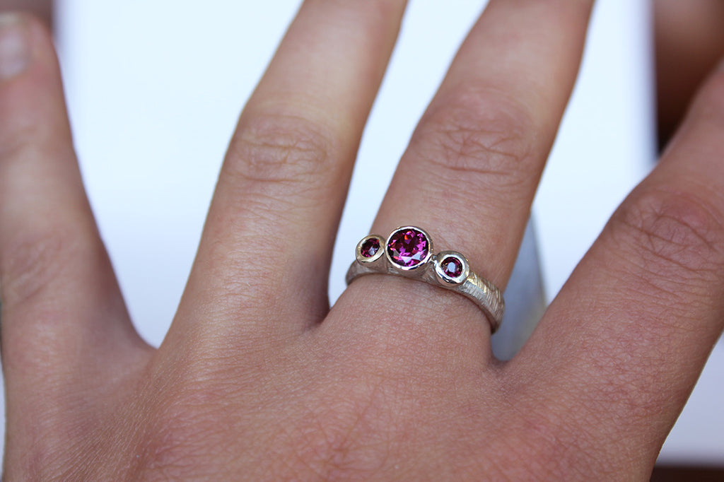 Garnet 'Romance' ring