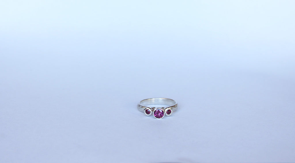 Garnet 'Romance' ring